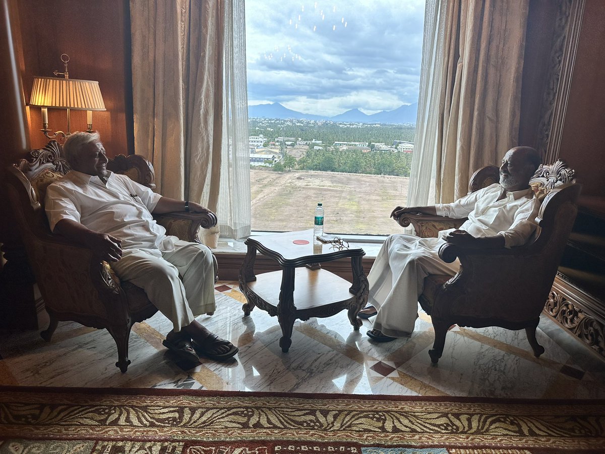 I am a Rajinikanth, and I am extremely proud of my legacy. ✨
And this is, without a doubt, the most favourite photo I’ve ever clicked in my life 🔥🔥🔥🔥🔥
Appa… you are my universe, my life, my whole heart ❤️❤️❤️❤️❤️
I am blessed to be yours. 🙏🏻❤️ 
I Love you !!!! 
Happy