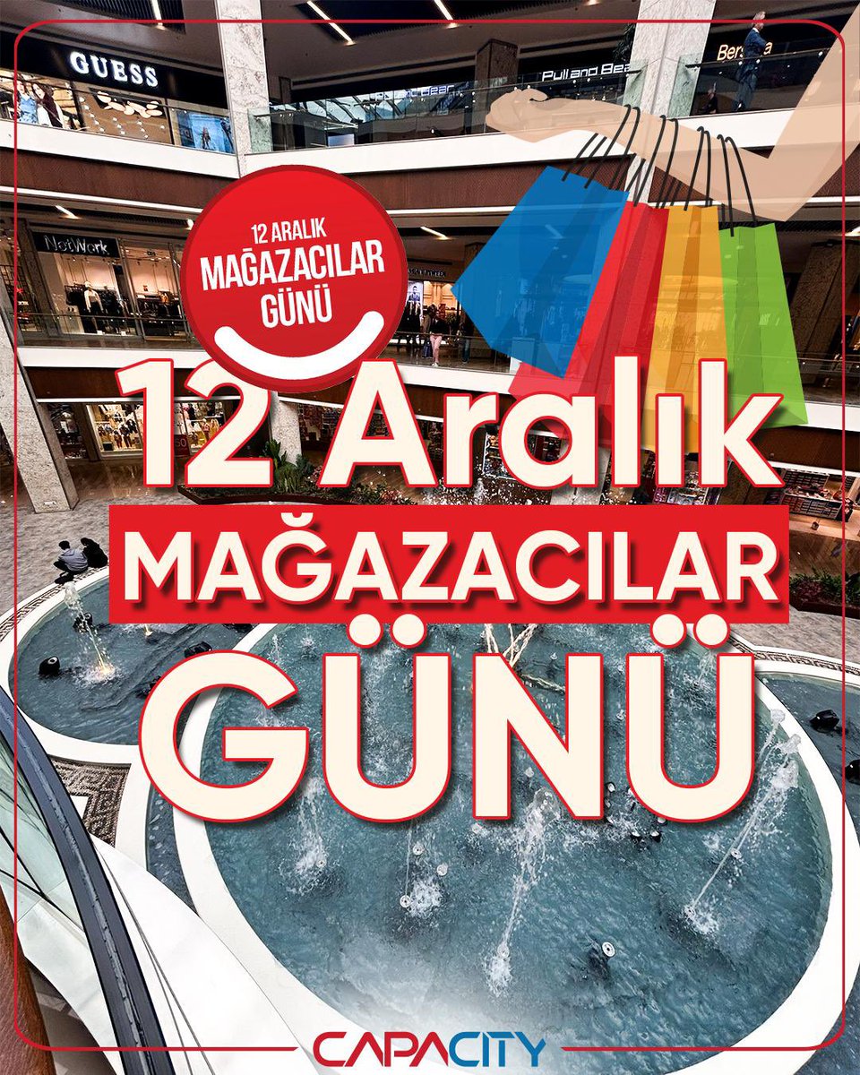 Özverisi, profesyonelliği ve güler yüzüyle sektöre değer katan tüm mağaza çalışanlarının Mağazacılar Günü kutlu olsun!✨

#capacityavm