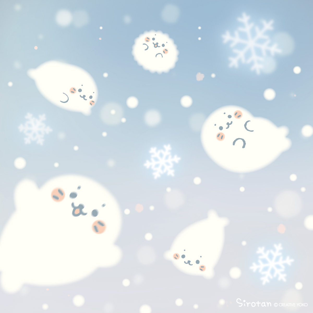 sirotan_fun's tweet photo. 🌨❄️🌨❄️🌨❄️

(=・ω・=)『今日のお天気は…
雪ときどきしろたんでしょう』

#しろたん冬イラストシリーズ #雪 #しろたん https://t.co/QORGKCw5sI
