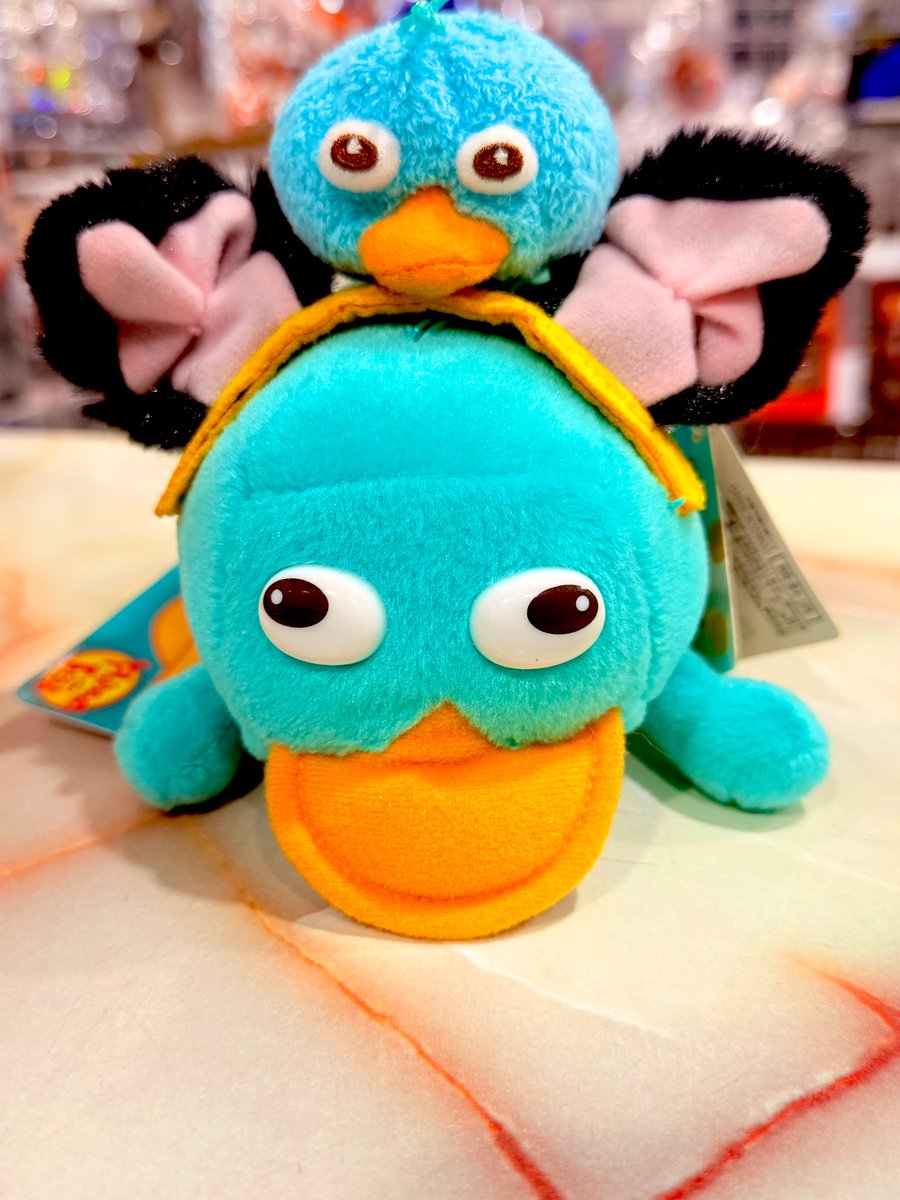 フィニアスとファーブ ペリー ぬいぐるみセット 500円⭕️