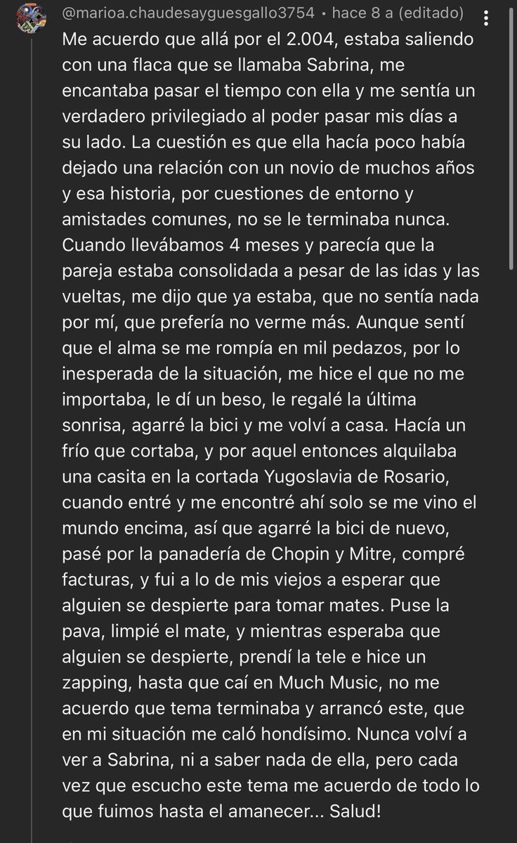 PachuVisconti's tweet photo. @florsxnf Por éste comentario que caló y sigue calando. Por eso https://t.co/JFQBhOd7Hv