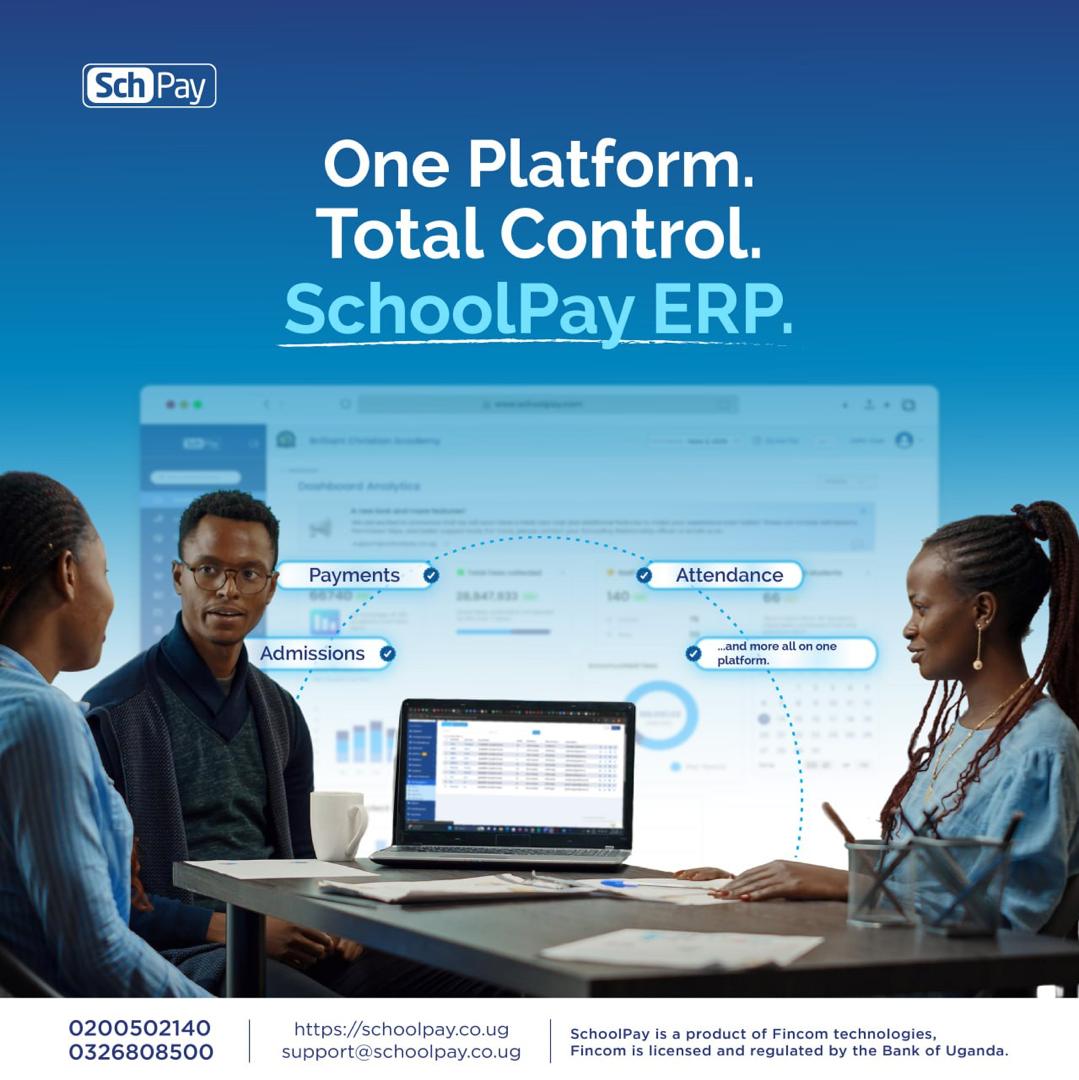 CEOEastAfrica's tweet photo. #AD: Modern schools need modern systems.
#SchPay ERP brings admissions, payments, attendance, and reporting together into one intelligent platform, designed for efficiency, transparency, and growth.
One platform. Total control. https://t.co/n0A0dLm3aj