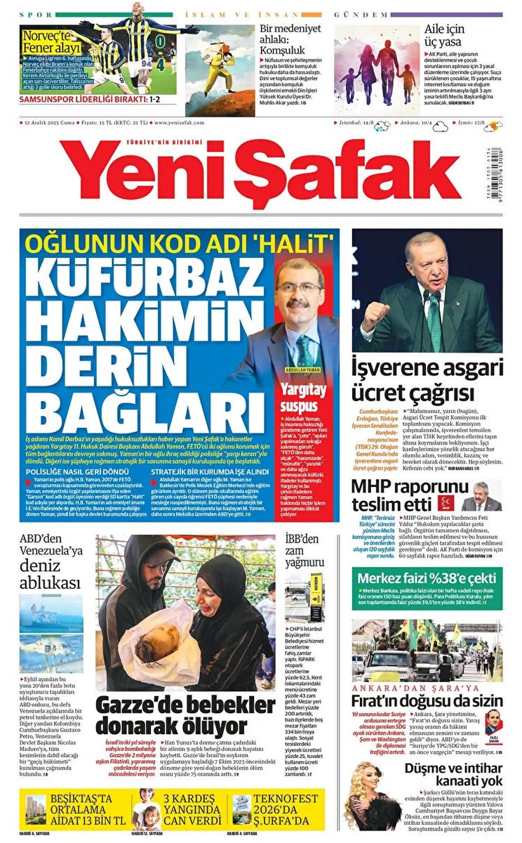KamilDarbaz's tweet photo. Sayın @abdullah_yaman 

Söylediğiniz tüm yalanlar ortaya çıkıyor. Çıkmaya da devam edecek. 

- Oğullarım FETÖ’den atılmadı dediniz. Yalan çıktı. 
- Cezaların sülaleliği diye bir kavram uydurdunuz hikaye çıktı.
- Oğlum işçi olarak çalışıyor dediniz Lojistik Filosu sahibi lüks hayat süren patron çıktı.
- Oğlum pasaportuyla çıkış yaptı dediniz Meksida’dan kaçak Amerika’ya girdiği ortaya çıktı.
- “Haram yoldan birilerinin mallarına çökmelerine müsade etmedim” diye erkeklik yaptınız. Bu söylediğinizin itiraf olduğunu anlayınca ben bir tane hakimim 25 kişi karar verdi diye kıvırdınız.
- “Bir tane iddiayı ispatlayın istifa etmezsem şerefsizim” diye meydan okudunuz halen şerefinizin gereğini yapmanızı bekliyoruz tabi varsa.

Şimdi burada asıl soru şu: Bu kadar aleni yalan söyleyebilen bir insandan adil yargılanma beklenir mi?

Daha Altınbaş Holding ile aranızdaki “Akçeli İşler” ve kirli ilişkiler ortaya çıkacak.

İlk gün demiştim tüm Ankara sizin kim olduğunuzu biliyor şimdi tüm Türkiye öğrenecek diye. 

Güçlü olan haklı değil, haklı olan güçlüdür.

Kalın sağlıcakla
Kamil DARBAZ