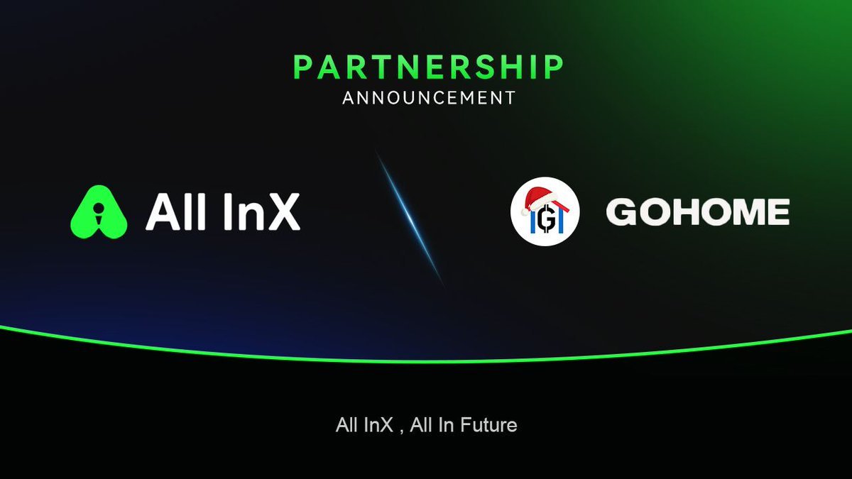 1Reh0's tweet image. 🤝 Strategic Partnership Announcement

We’re excited to unveil our new partnership with $GOHOME @GoHome_Token , the powerhouse meme movement on Solana. Together, we’re combining meme energy with cutting-edge RWA infrastructure, unlocking new avenues for trading, utility, and…