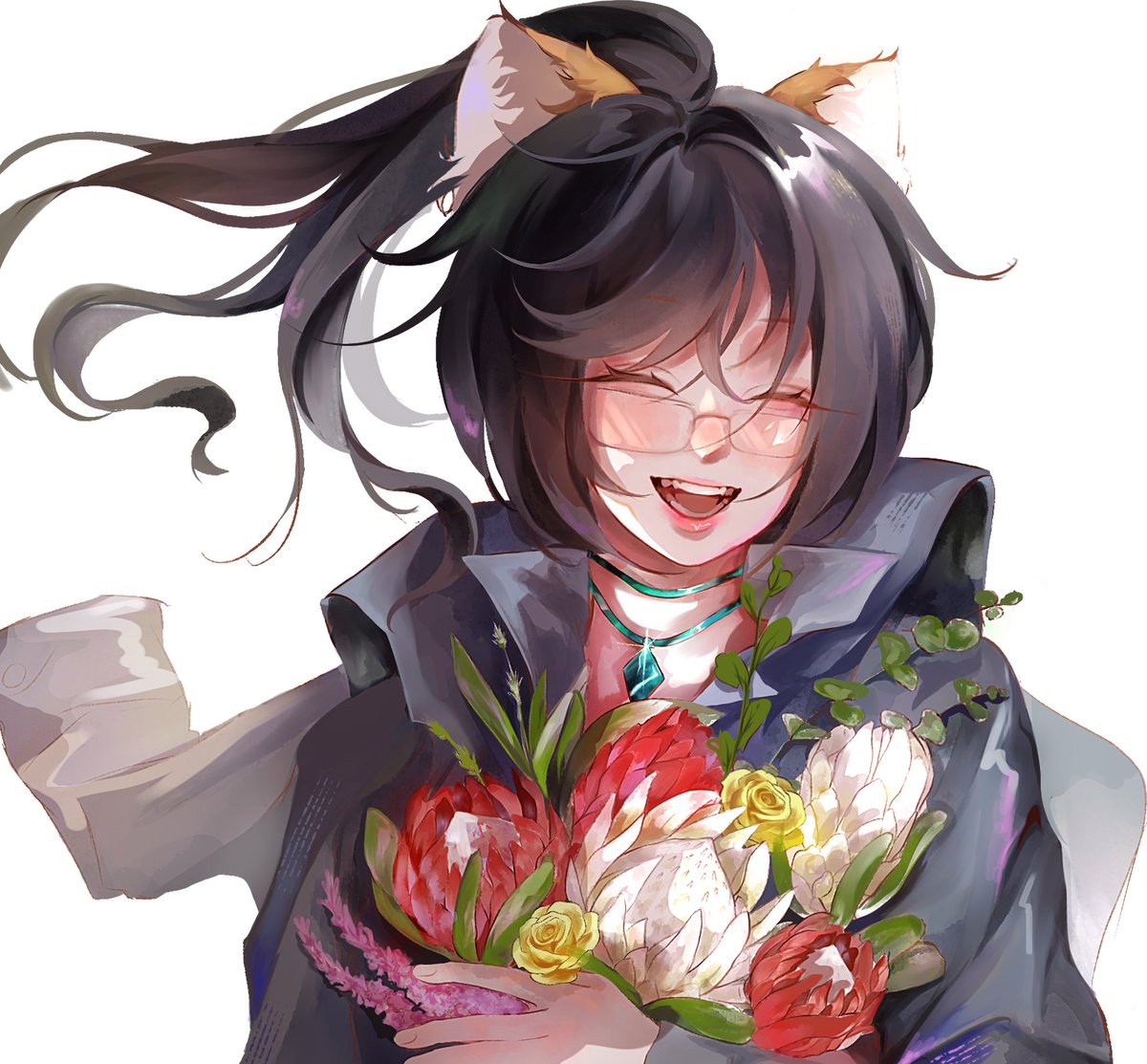 WendiliousL's tweet photo. Guys guys, meet Akuma ❤️💋

(C) by Ha Ruie https://t.co/YhovJRp5i5
