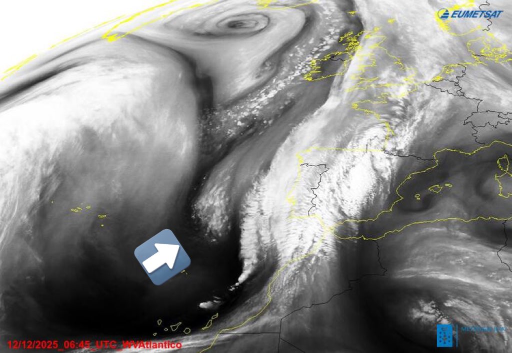 InfoMeteoTuit's tweet photo. ⚠️ Ya tenemos en proceso de formación en el SW peninsular a la #BorrascaEmilia que deja #lluvias intensas localmente en zonas del W pero sobre todo del SW peninsular. https://t.co/gfDcS4RXSS