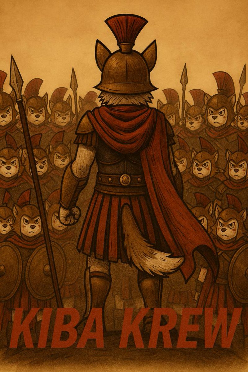 Day 153  posting  $KIBA Logo until it's
Above 100 million mc. 💪

Stay strong $KIBA Krew  our time will come.💪⏳📈 <a href="/KibaInuWorld/">Kiba Inu Official</a> 
<a href="/BrentlyETH/">Brently</a> <a href="/VitalikButerin/">vitalik.eth</a> <a href="/cz_binance/">CZ 🔶 BNB</a> <a href="/MustStopMurad/">Murad 💹🧲</a> <a href="/CryptoWizardd/">WIZZ🥷 ( beware scammers )</a> <a href="/Pentosh1/">🐧 Pentoshi mostly afk until march outdoors season</a> <a href="/bull_bnb/">BULL.BNB</a> #ETH #BNB #SOL
#PEPE #SHIB #FLOKI #BullMarket