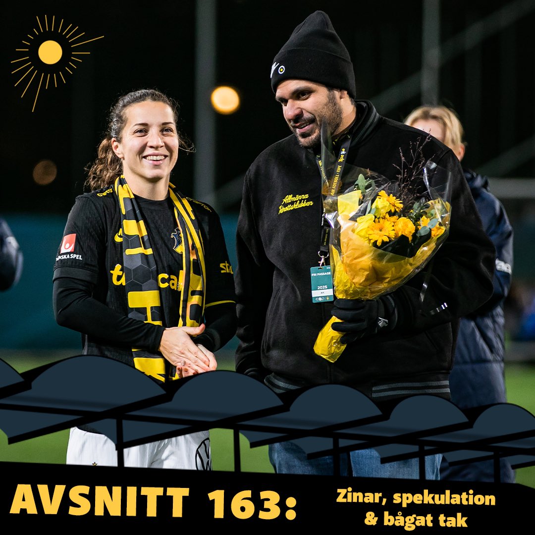🗣️Nytt avsnitt! 

Vi ringer upp sportchef Spindari för att summera fönstret hittills, höra vad som väntar och varför det dröjer med besked kring Grabus.

Utöver det spekulerar vi fritt, diskuterar förbjudna flyttar &amp; beundrar Nya Skyttan-ritningarna.

📻 open.spotify.com/episode/3qX3CP…