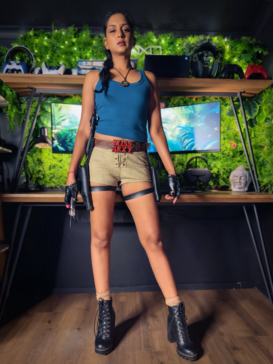 the_queen_trish's tweet photo. Lara Croft is back baby! Cannot wait for two new Tomb Raider titles! https://t.co/nk9GXQVTsh