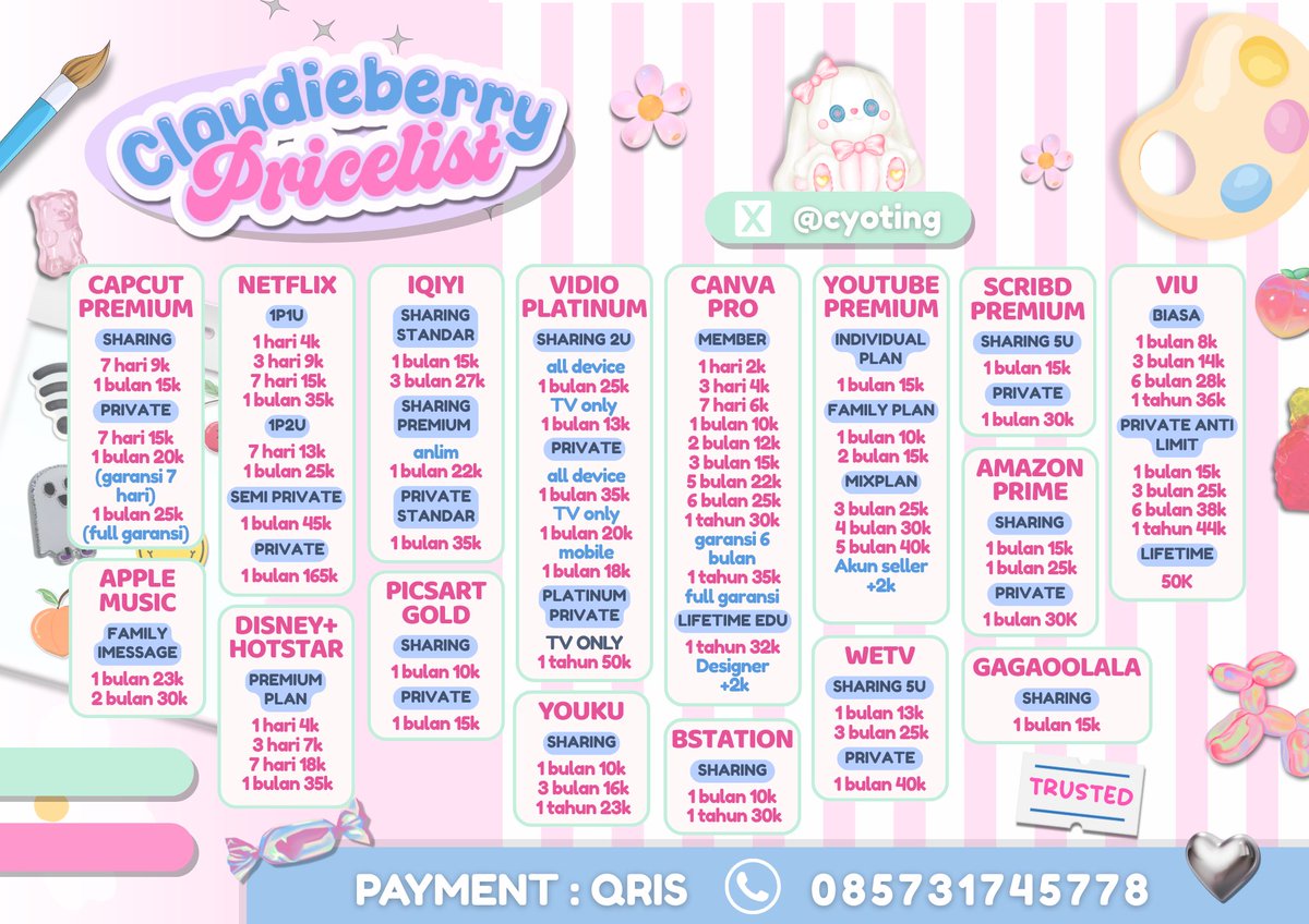 cyoting's tweet image. ㅤㅤㅤㅤㅤㅤㅤㅤㅤㅤ

   ⣾⣿⣦⣀⣴⣿⣷   ❥  contact : tiny.cc/fairycwu 
   ⠛⣻⣿⠛⣿⣟⠛   ❥  testi : t.me/moravouch
⢠⣾⣿⡏ ⠀⢹⣿⣷. ❥  back up acc : @whoizgemora 
   ⠀⡟ ⠀   ⠀⢻          trusted — 100% guaranted  :¨·.·¨: 🐇
ㅤㅤㅤㅤㅤㅤㅤㅤㅤㅤ