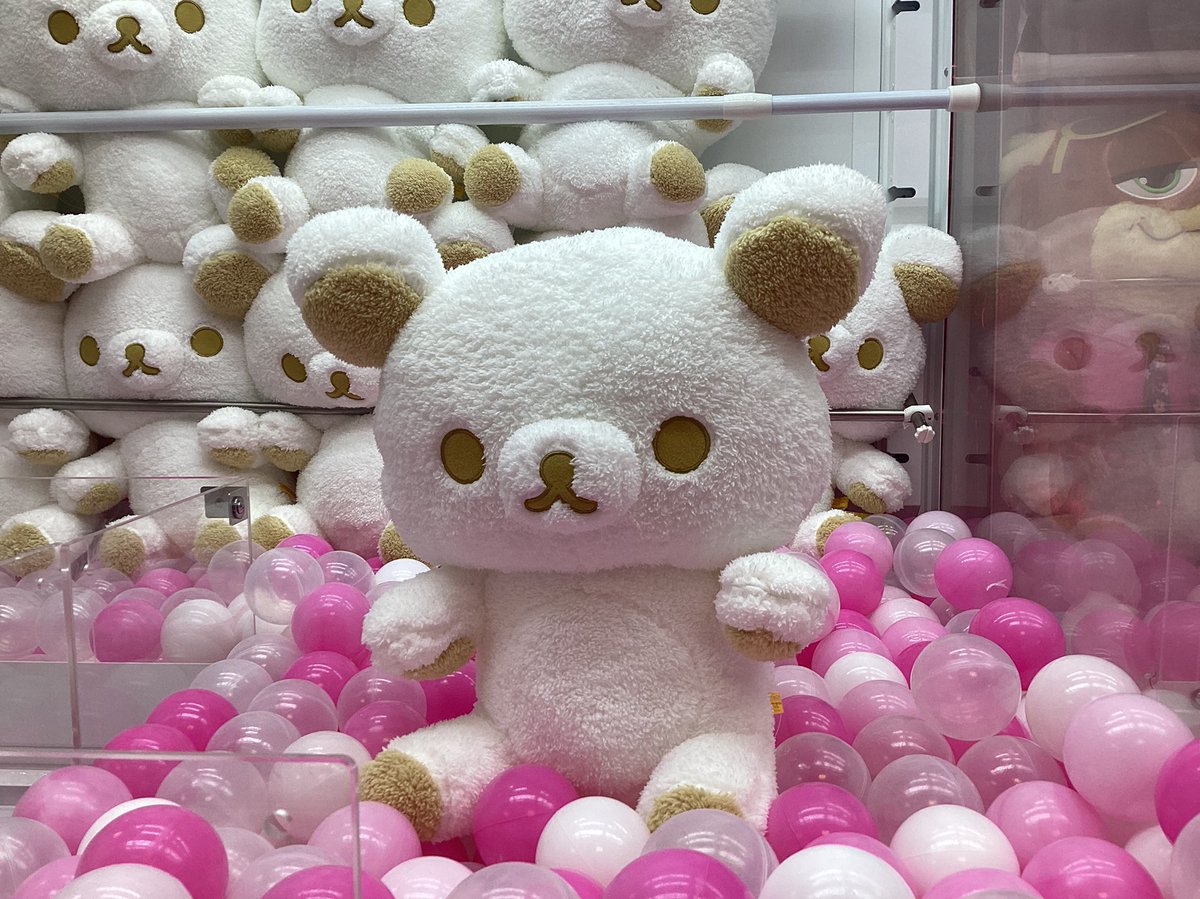 リラックマ　ふんわりほっぺぬいぐるみXL　プレミアム　特大　15周年 2個セット リラックマ ふんわりほっぺぬいぐるみXL プレミアム 特大 15周年 2個