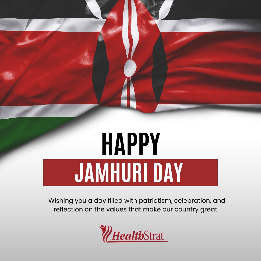 Health_Strat's tweet image. Happy Jamhuri Day 🇰🇪
