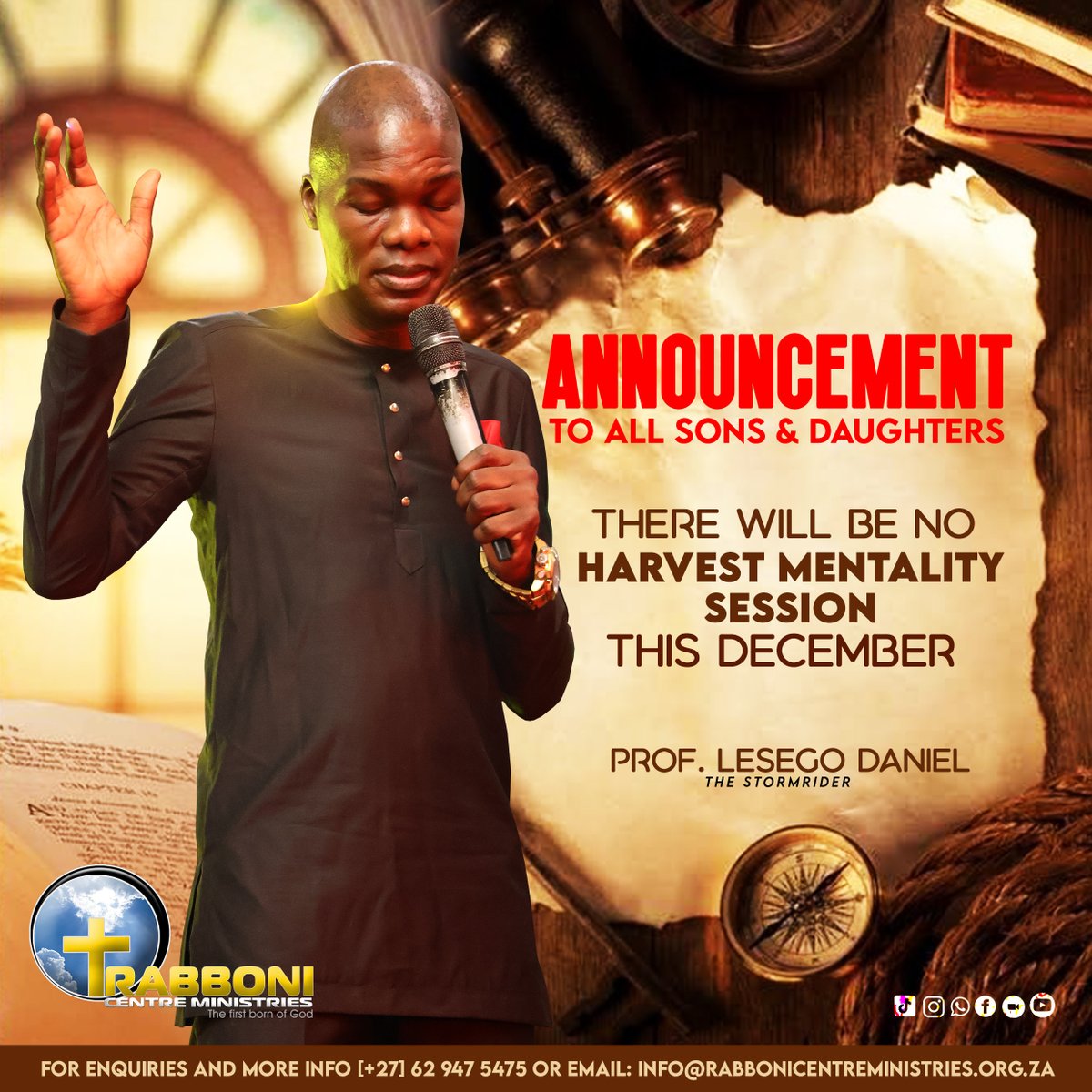 IAmLesegoDaniel's tweet photo. π
πππππππππ ππ ππ πππ ππππππ #ServiceAnnouncement #LetsResumeInJanuary #HarvestMentalitySession #ContinousFellowship
As 2025 ends, remember: our fellowship isnβt measured in days β we live in one continuous day in the Spirit.
We thank God for the garden where He teaches and reveals mysteries.
Harvest Mentality Sessions resume January 2026.
Until then, we continue to fellowship in and with the Holy Spirit.
To God be the Glory! πβ¨