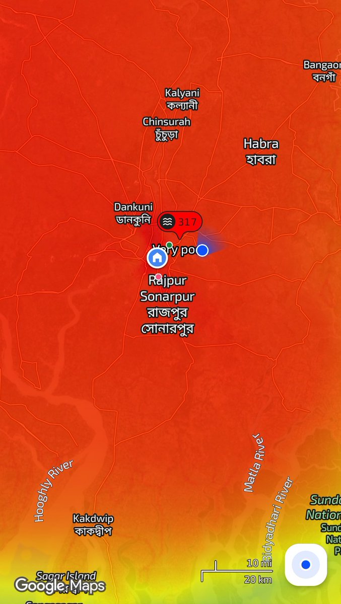 lofITechie's tweet photo. ⚠️As a responsible citizen of Kolkata, the AQI levels are dangerously high causing respiratory issues. No control of dust, no advisory from the Government to reduce this AQI.

I can show 50 places around Kolkata.  Howrah where dust is the norm.

No media is covering it.
#aqi https://t.co/dWZ5TWKMdY