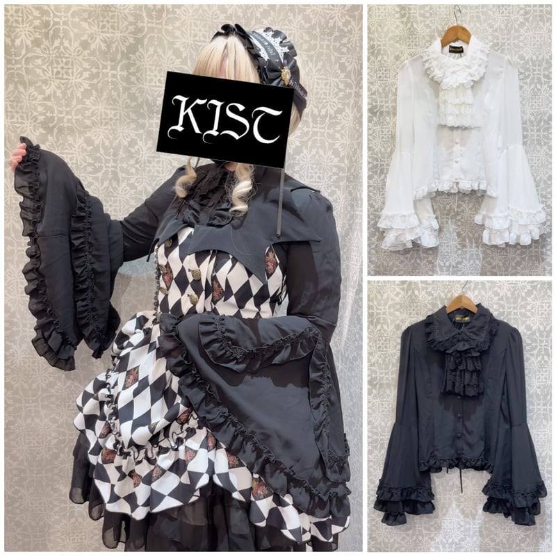 ATELIER PIERROT ルイーズ ジャボタイ ブラウス 💜ATELIER-PIERROT💜 人気アイテム再入荷！ ・ルイーズ ジャボタイ