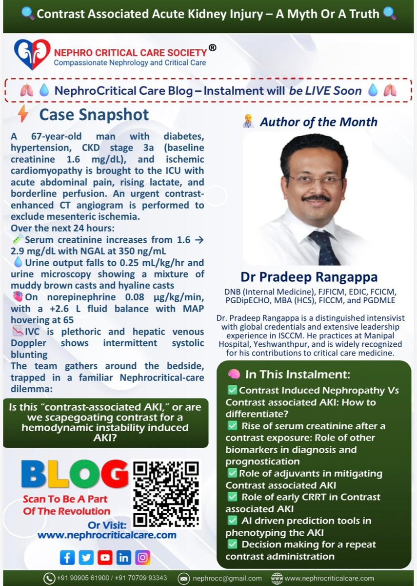 Nephro Criticalcare tweet media