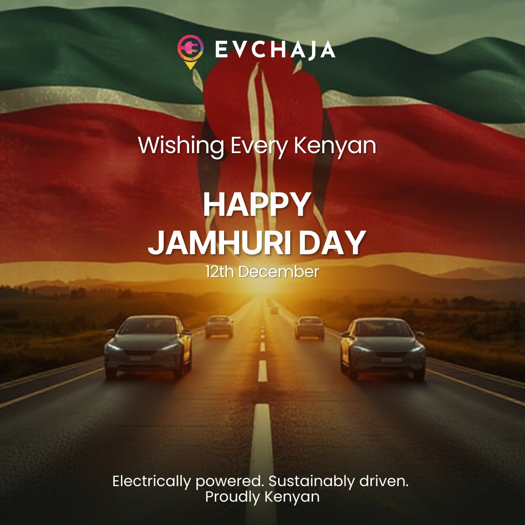 Happy Jamhuri Day, Kenya! 🇰🇪
As we celebrate our independence, we also look forward to a future powered by cleaner, smarter mobility.
#JamhuriDay2025