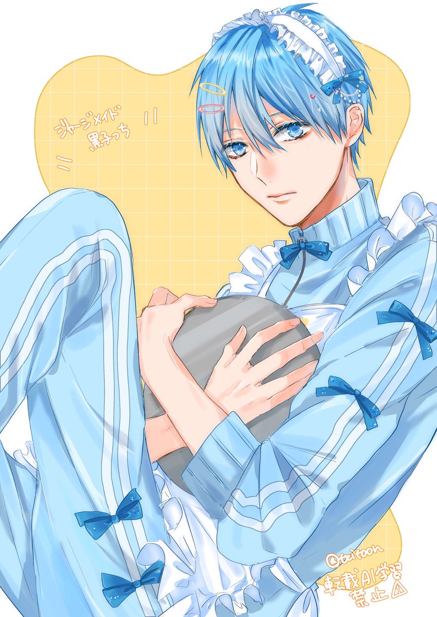 描いてみたかったジャージメイド黒子っち🍬