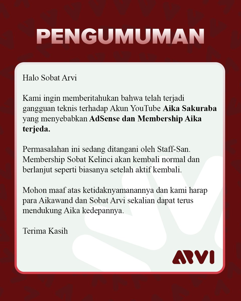 ARVI Media tweet media