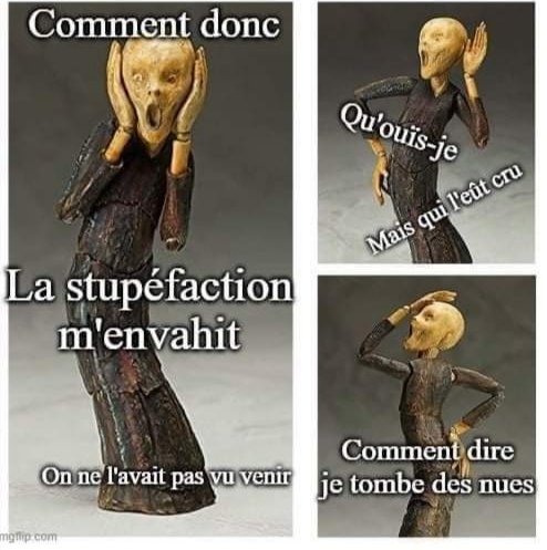 Moi lisant la liste des produits rappelés.

KOUA ! DES JOUETS VENDUS SUR SHEIN NON-CONFORMES ET DANGEREUX ?!
OH LALA, JE SUIS ESTOMAQUÉ ! 🤓