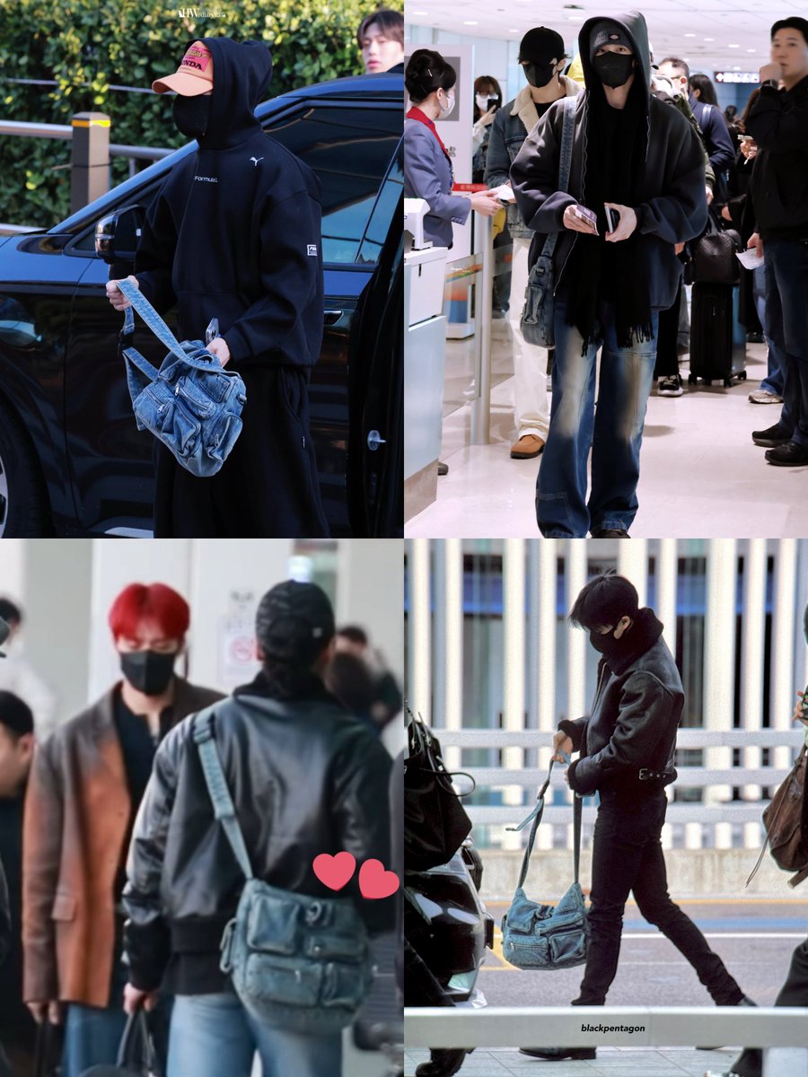 cremejrulee's tweet photo. The denim bag sighting 3 weeks in a row 👀 https://t.co/1p7ALOFYko
