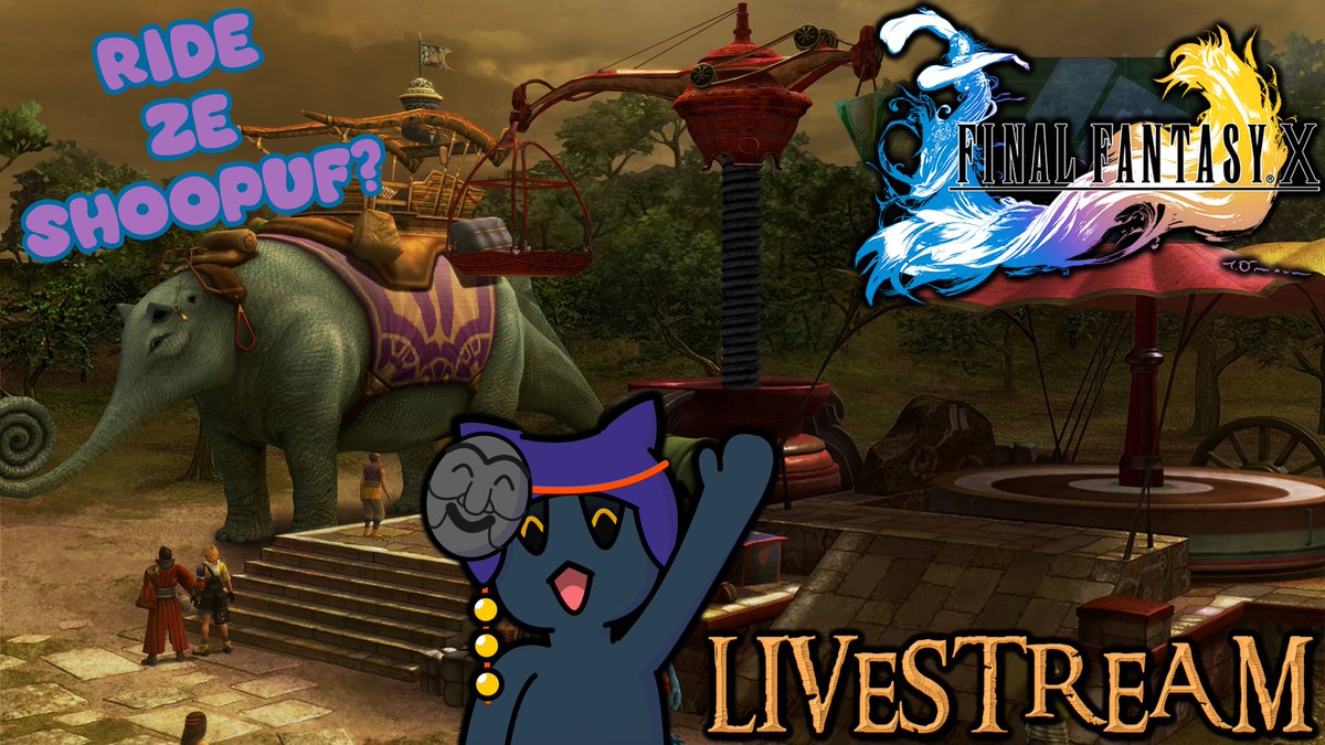 El_YongUn's tweet photo. Going live at 8 PM CST with more "Final Fantasy X"! Post Operation Mi'Ihen, we need to keep moving. Next is Djose Temple + Moonflow!
Come hang out!➡️https://t.co/8RUJFVbGAn
#twitch #streamer #pngtuber #gamer #stream #live #gay #gaymer #ghost #furryfriendly #FinalFantasy https://t.co/tZ3r5D29BW