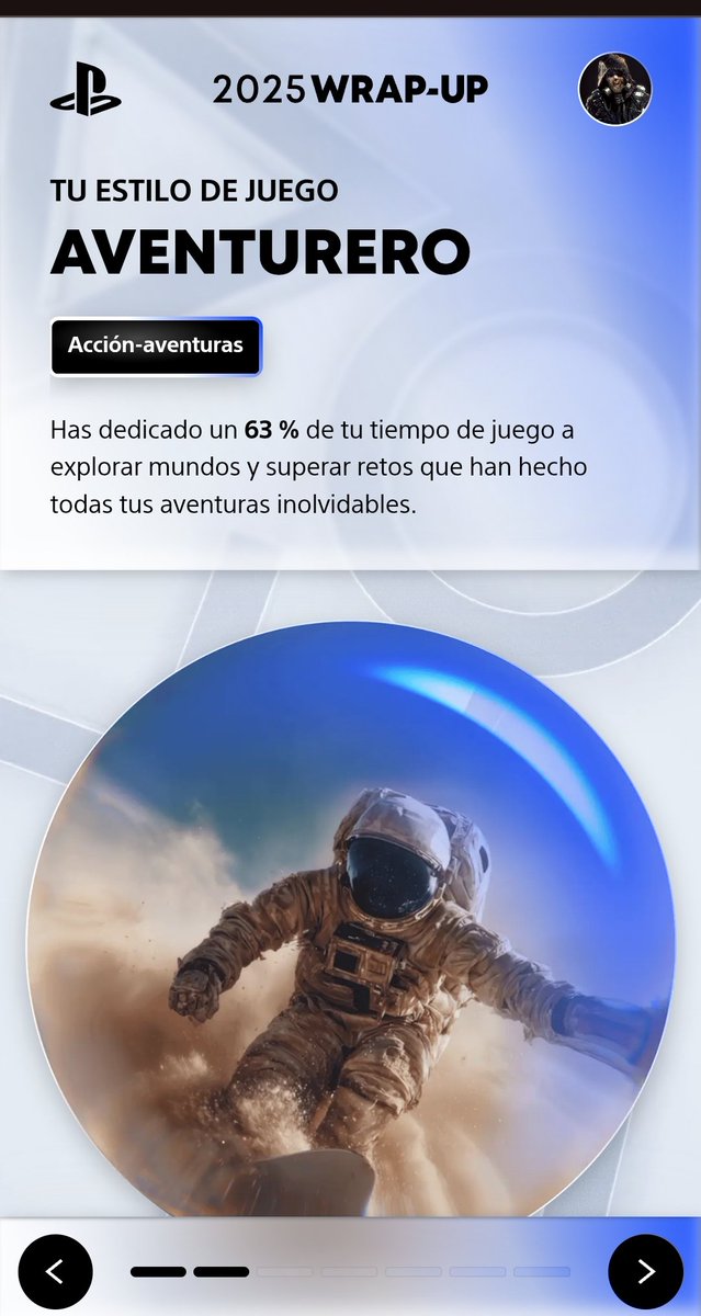 Pos esto es el resumen del año en pleysteichon, hay que jugar más pleysteichon!!