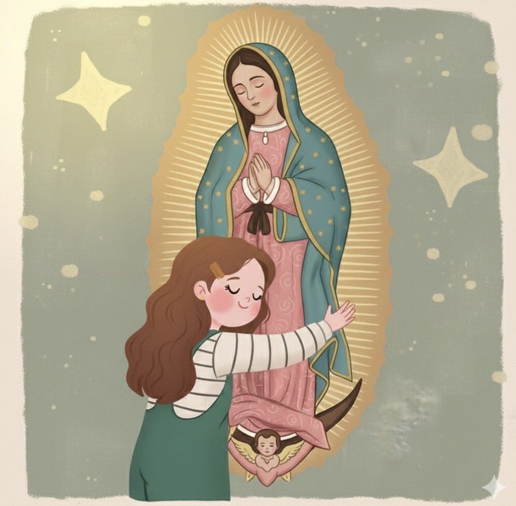 Solus_Deus_sat's tweet image. "Bajo tu manto de estrellas, mi corazón encuentra paz y mi alma, refugio. Gracias, Madre mía, por tu amor incondicional. #VirgenDeGuadalupe"