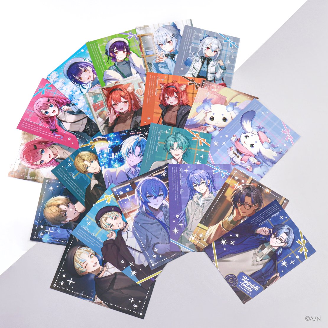 にじさんじ ウィンターデート 缶バッジ エクス・アルビオ TwinkleGift