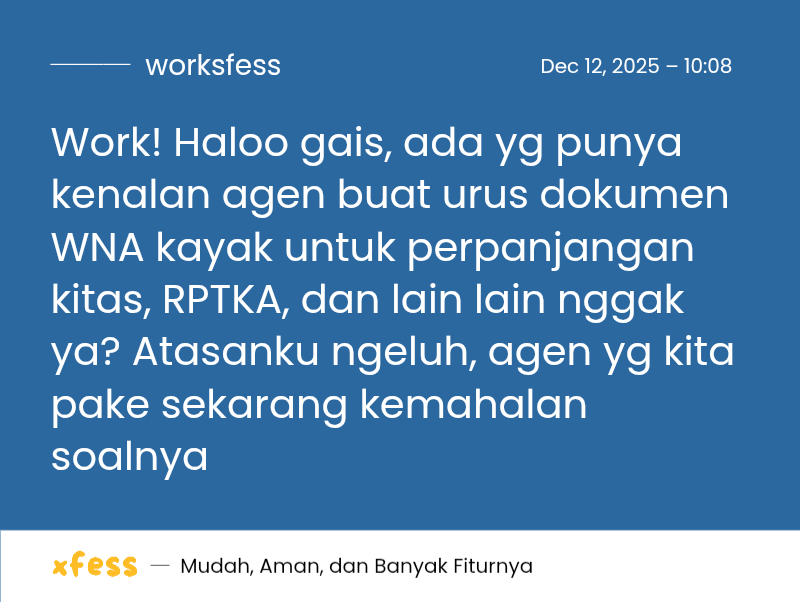 WORK tweet media