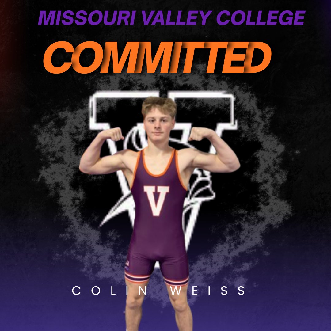 FZSwrestling's tweet photo. Colin Weiss is heading to MO Valley! Congrats to Colin &amp; Weiss family! https://t.co/3FJr4ZdpWW