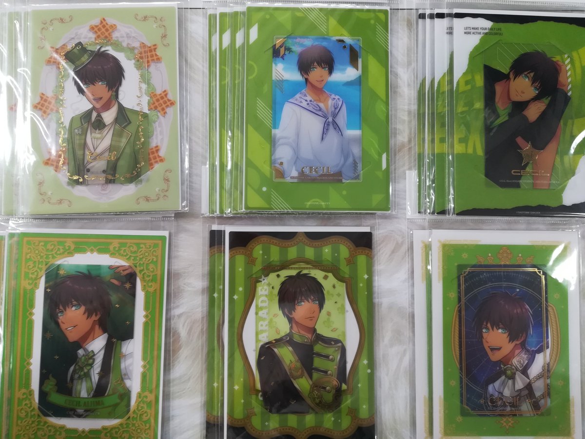 商品紹介】 『うたの☆プリンスさまっ♪』 愛島セシルさんの各種紙類の