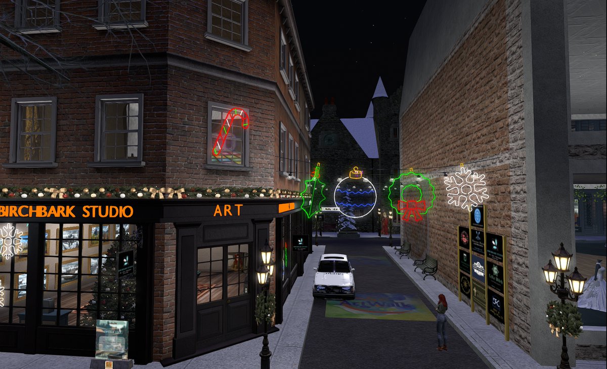 I may have gone a bit daft on the Christmas decorations at the studio (and the street and the ally). These lovely neon lights plus others are for sale now at the <a href="/KringleCo/">Kringle & Cō</a> Store in Dornoch and look great at night! #SecondLight