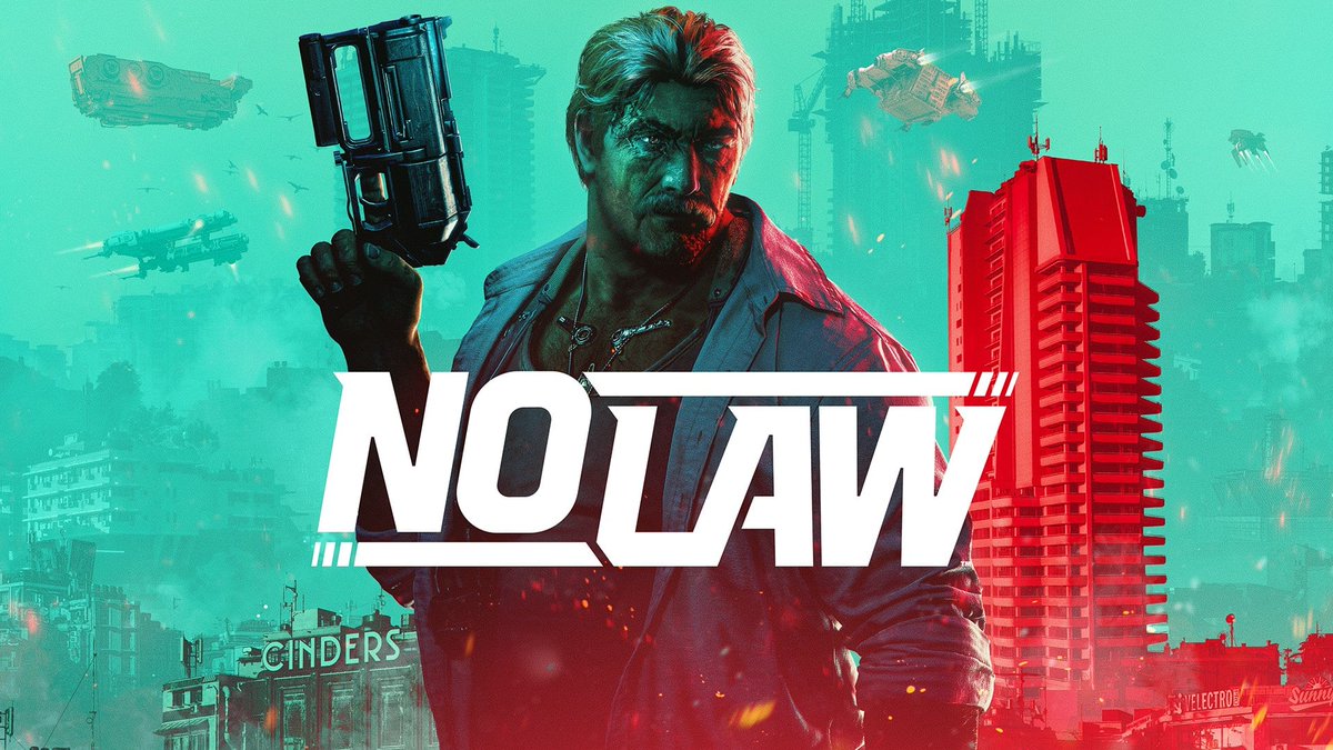 playswave_com's tweet image. Get ready to dive into NO LAW, a cyber-noire FPS from Neon Giant!

Play as Grey Harker in a neon-soaked city where your choices shape the chaos.

Stealth or all-out mayhem?

The law’s gone—now it’s your move.

Coming to PS5, Xbox Series &amp;amp; PC!

#CyberNoire #NoLaw

 (1/2)