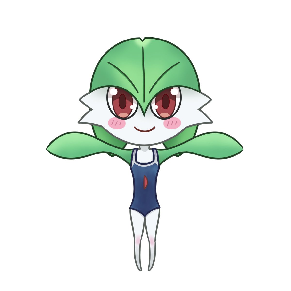 もしサーナイトがスク水を着たら 🎨@Kenichi_Hiiragi #サーナイト #スク水