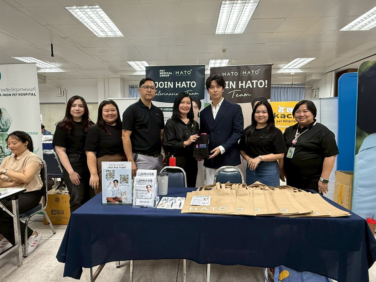 TreNeng_Forever's tweet photo. 2025.12.10 | CUVET Job Fair 2025
📍จุฬาลงกรณ์มหาวิทยาลัย
Cr. FB: คณะสัตวแพทย์ศาสตร์ จุฬาลงกรณ์มหาวิทยาลัย
#nengnn #เน๋งศรัณย์ #หมอเน๋ง
#CUVET https://t.co/umJ0ekM1K1