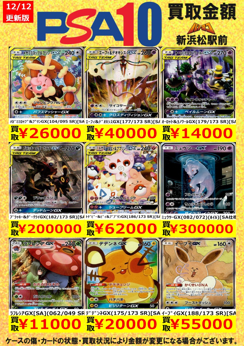 ✨PSA10 TAG・GX[SA]✨