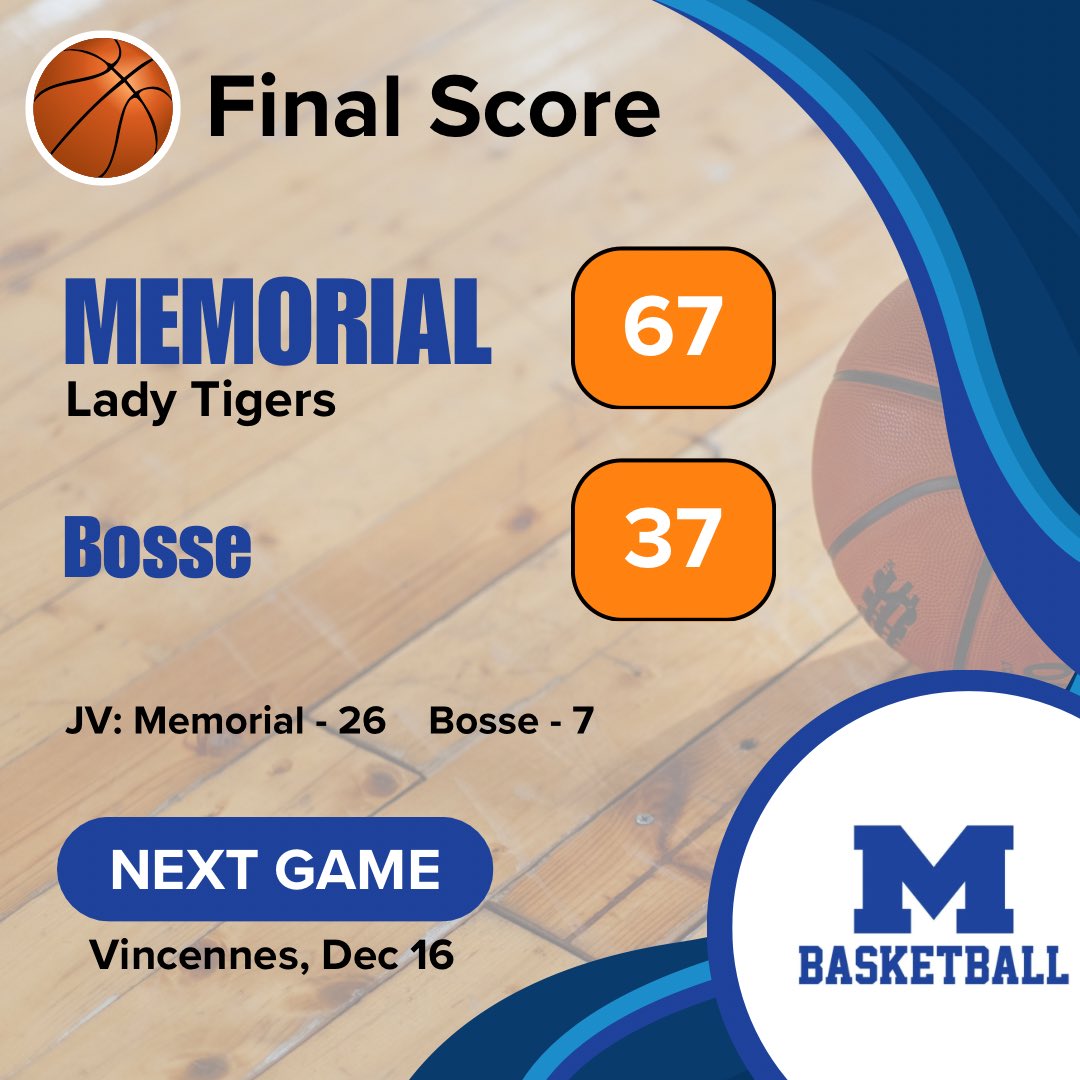 mhsgirlsbball_'s tweet photo. The Lady Tigers grabbed their first W and move to 1-1 in the SIAC after a victory over Bosse. Freshmen Emma Wininger and Emi Garau led the Tigers with a career-best 19 and 16 points, respectively. JV moves to 4-2-1 with a convincing win as well. #FTF https://t.co/WBO2Y2q088
