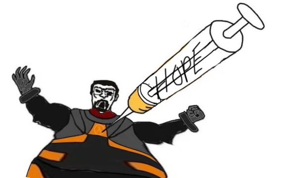 i'm running dangerously low on hopium here