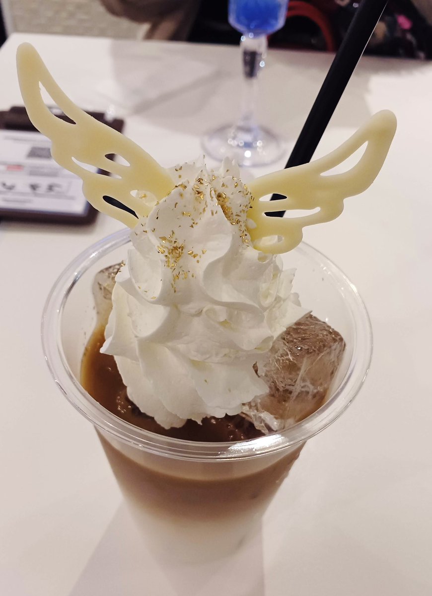 念願のドリンク（アレクサンダー）も飲むことができました