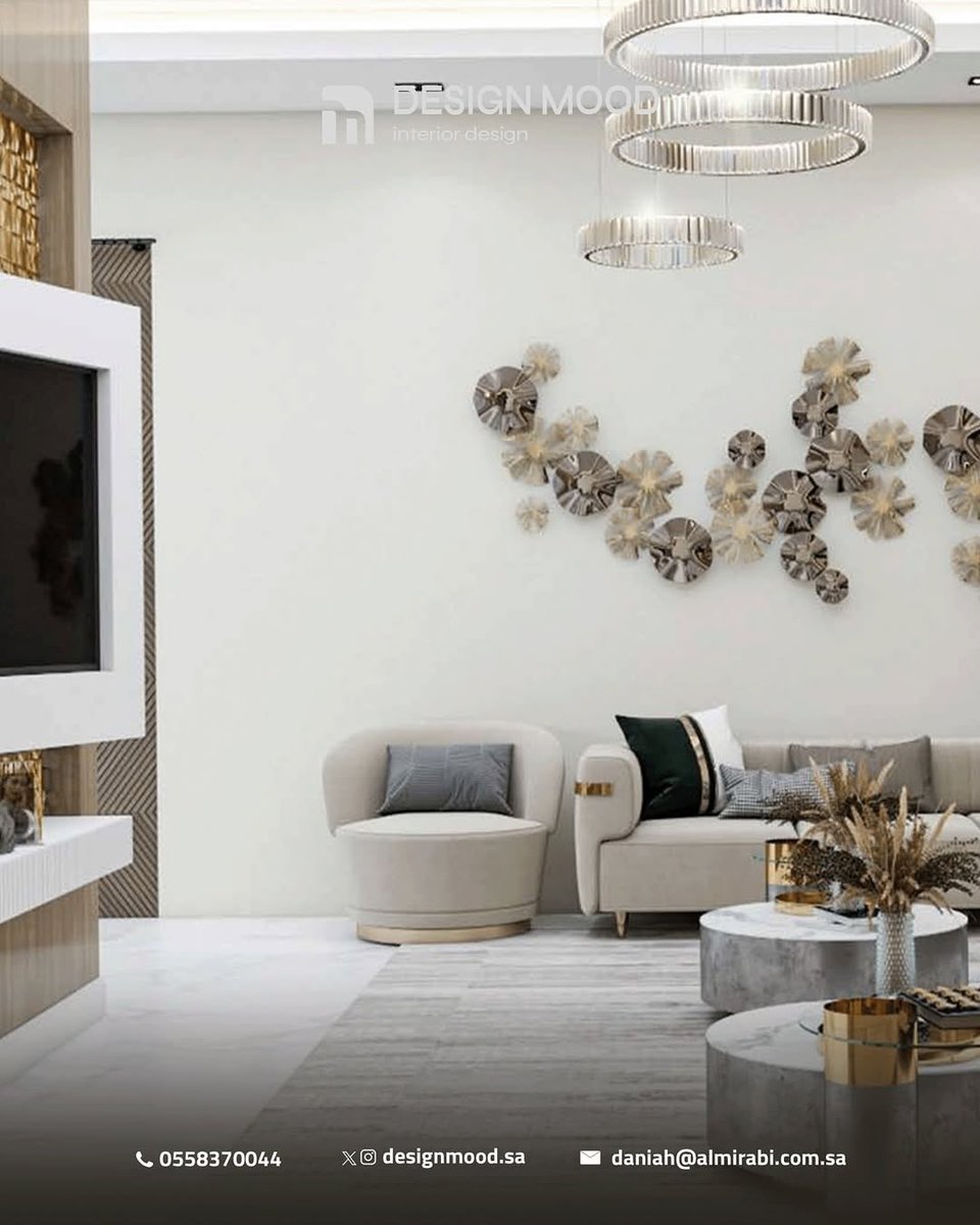designmoodsa's tweet photo. 🔸
من اعمالنا #تصميمنا لصالة معيشة🏡✨
احجز خدمتك الان

#تصميم_داخلي https://t.co/qpUfCcO4Sw