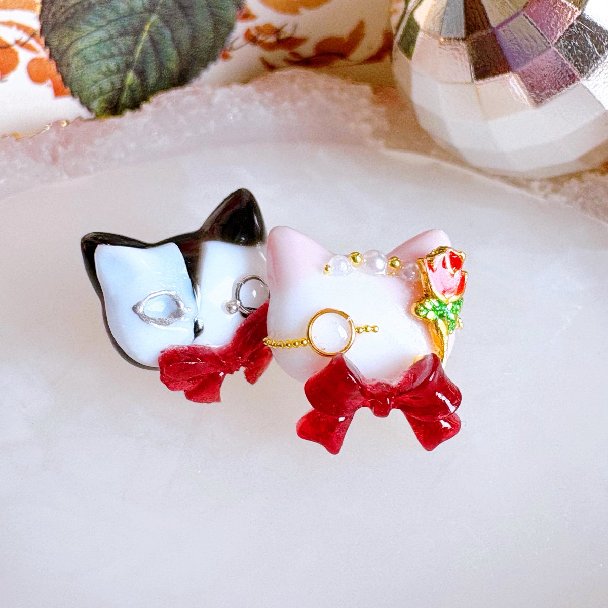 #ようこそ薔薇の迷宮へ

その歌声は、唯一無二。

オペラ座の怪人カップル
ニャントム&amp;クリスティーニャ🎭🌹