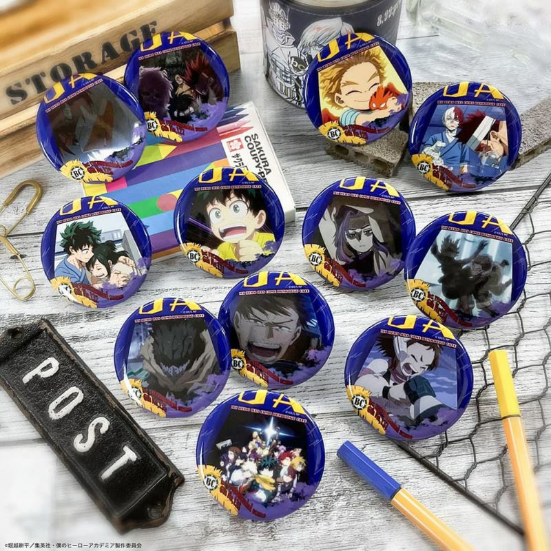 heroaca_a #ヒロアカ 【🏆Excellent scene 缶バッジ🥫】 各話ごとの