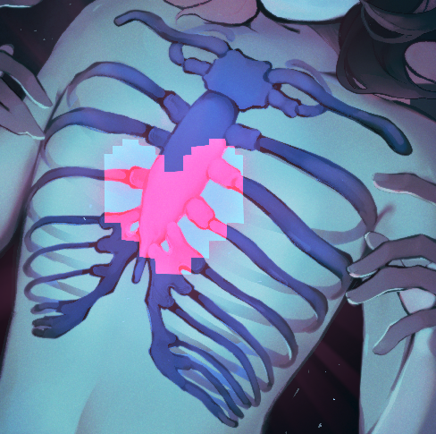 Deviantart Ribs Arched 2 times in my life ive ever drawn a rib cage... one could say i've ...