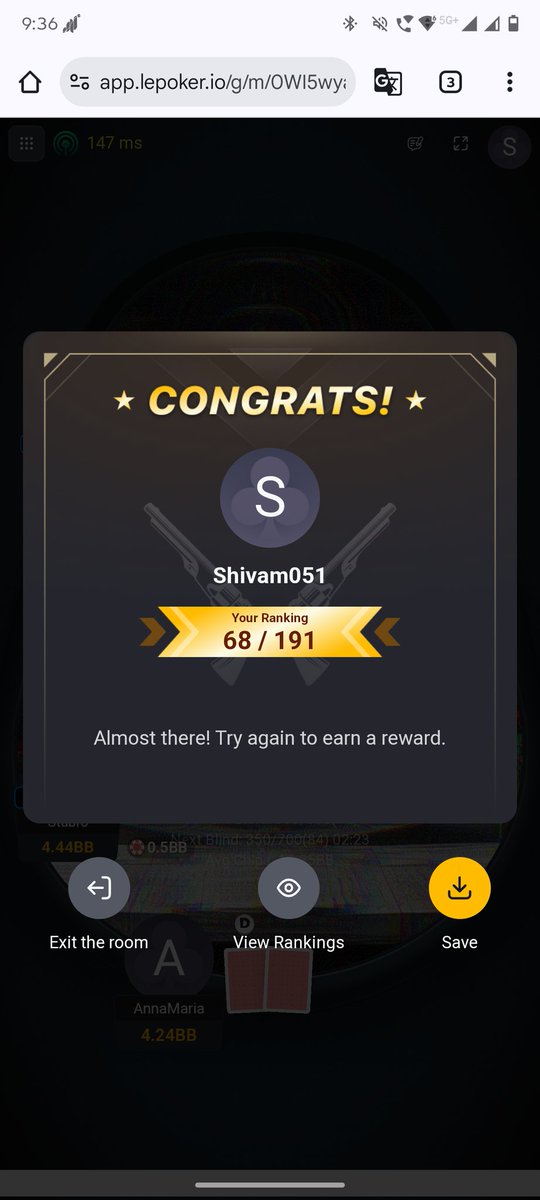 Gswarm everyone yesterday I play poker in gensys rank I wish next time I win poker <a href="/gensynai/">gensyn</a>