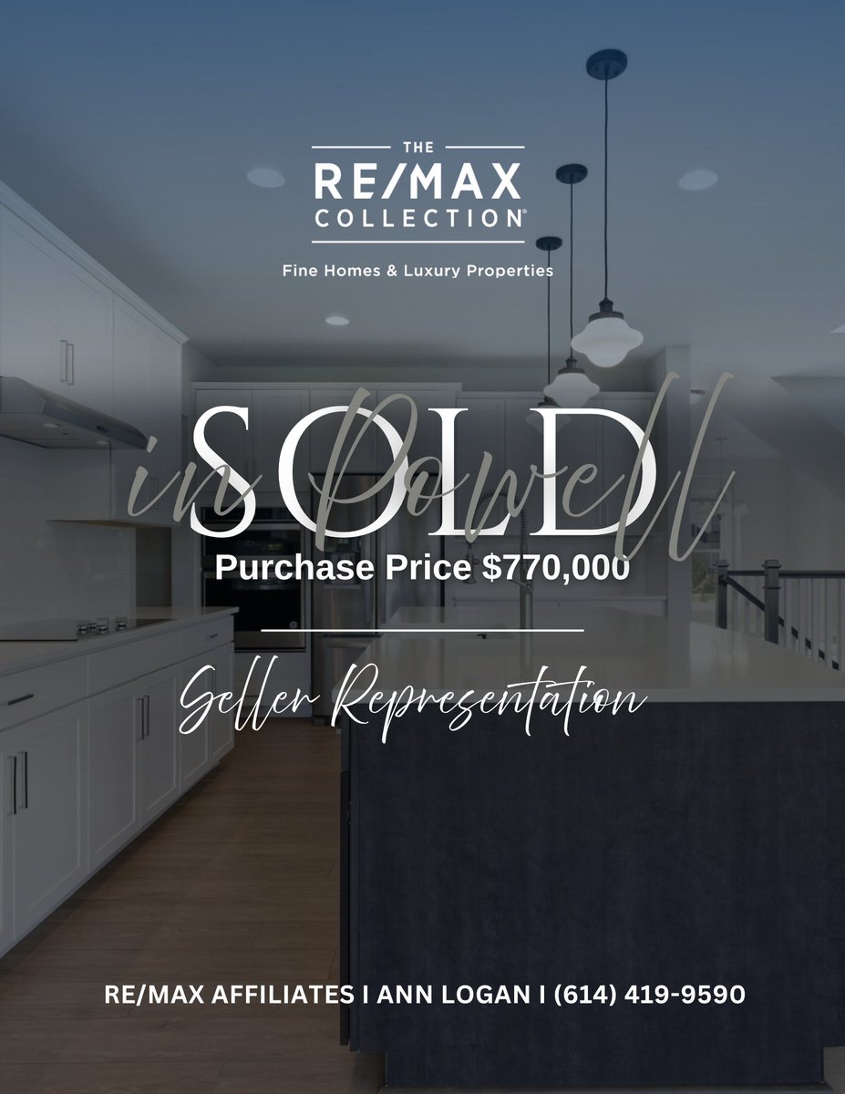 Congratulations to the Seller and the Buyer!

Thank you so much for choosing me to sell your home. I truly appreciate your trust and confidence in me.

Thinking about making a move? 

Ann Logan, REALTOR®
RE/MAX Affiliates
(614) 419-9590

#ColumbusRealtors #OhioRealtors #RemaxOhio