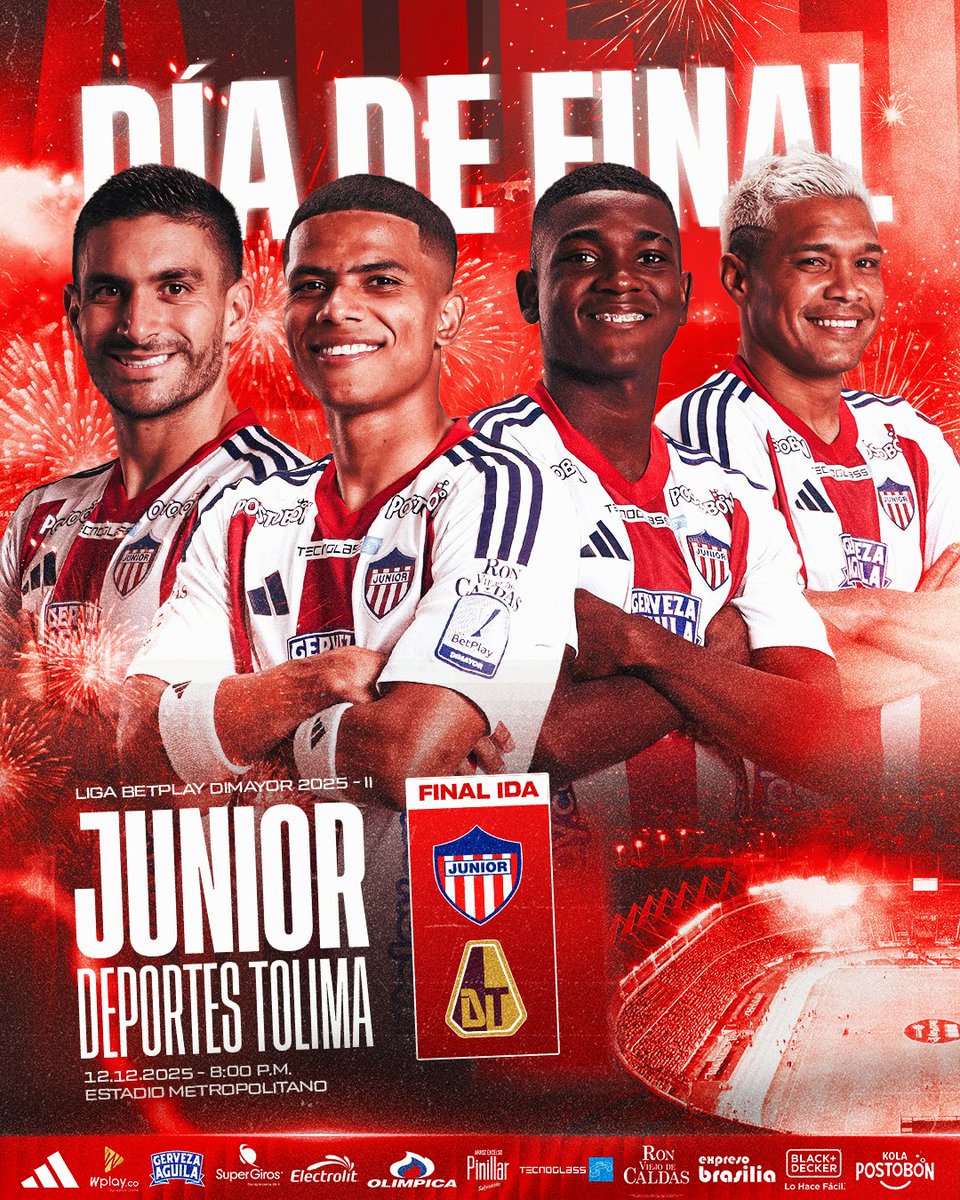 JuniorClubSA's tweet photo. 🔥🦈 ¡HOY JUEGA EL TIBURÓN!
LA HISTORIA EMPIEZA HOY. TODOS CON LA MISMA PASIÓN. ❤️🤍

#VamosJunior https://t.co/hMRL6QUwZu