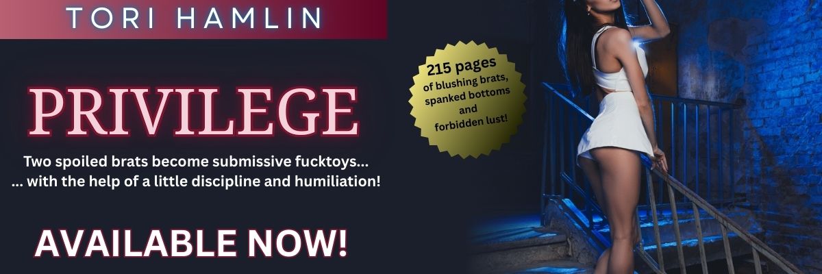 Two spoiled brats become submissive fucktoys… with the help of a little discipline and humiliation! Check out the hot new novel from bestselling author Tori Hamlin!
alltheseroadworks.com/2025/12/12/atr…