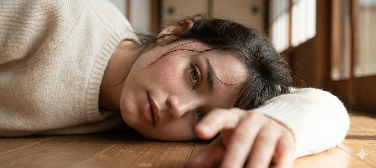 Lovart prompt result: Capturing Intimacy: A Cinematic Close-Up Portrait Experience