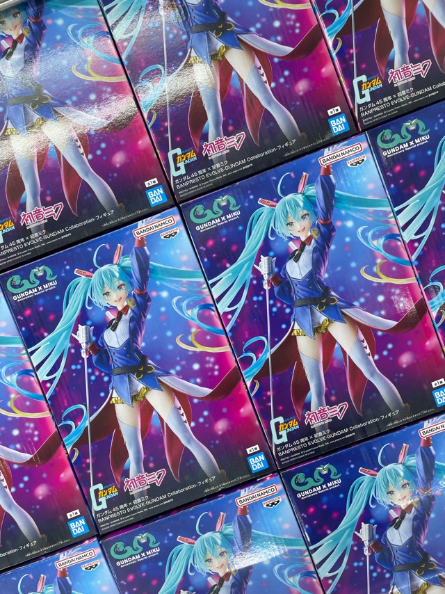 ☆新景品情報☆ 『ガンダム45周年x初音ミク BANPRESTO EVOLVE -GUNDAM